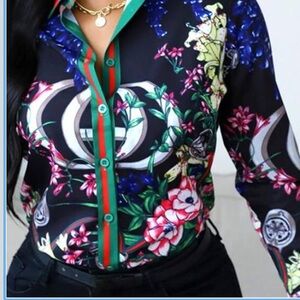 Floral Print Blouse